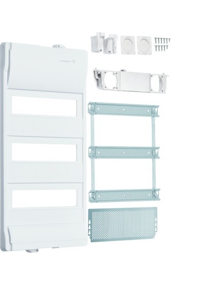 volta.hybrid Zestaw dla wielkości 603, 36M, 1x płyta montażowa, bez gniazda VZ03NWH Hager