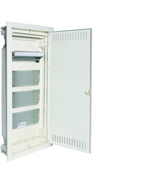 volta Rozdzielnica VDI do ścian szkieletowych (GK) 4R PatchPanel, 3xgniazdo 230V VH48NWP Hager